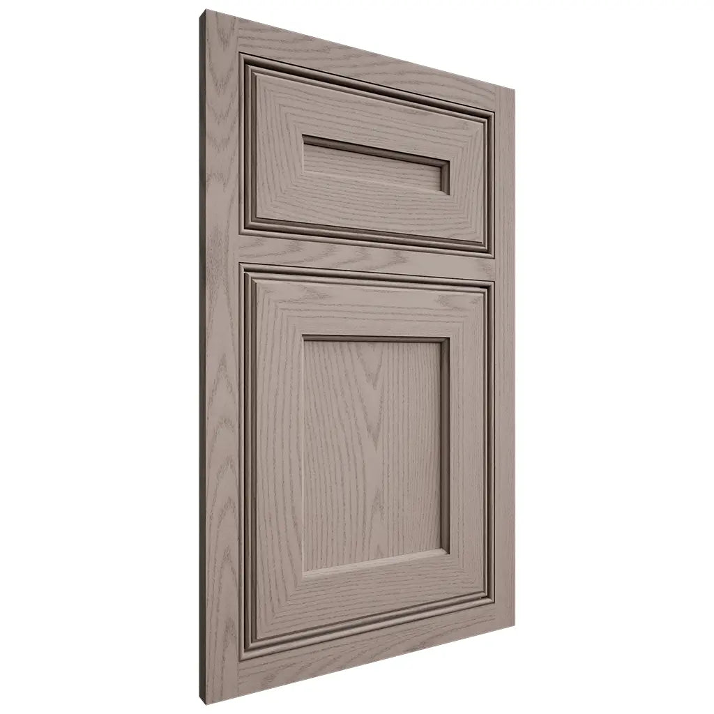 Shiloh Cabinetry Beaded Inset Essex Red Oak Plain Cut Sterling Door