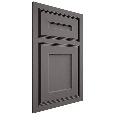 Shiloh Cabinetry Beaded Inset Essex Walnut Plain Cut Cadet Door