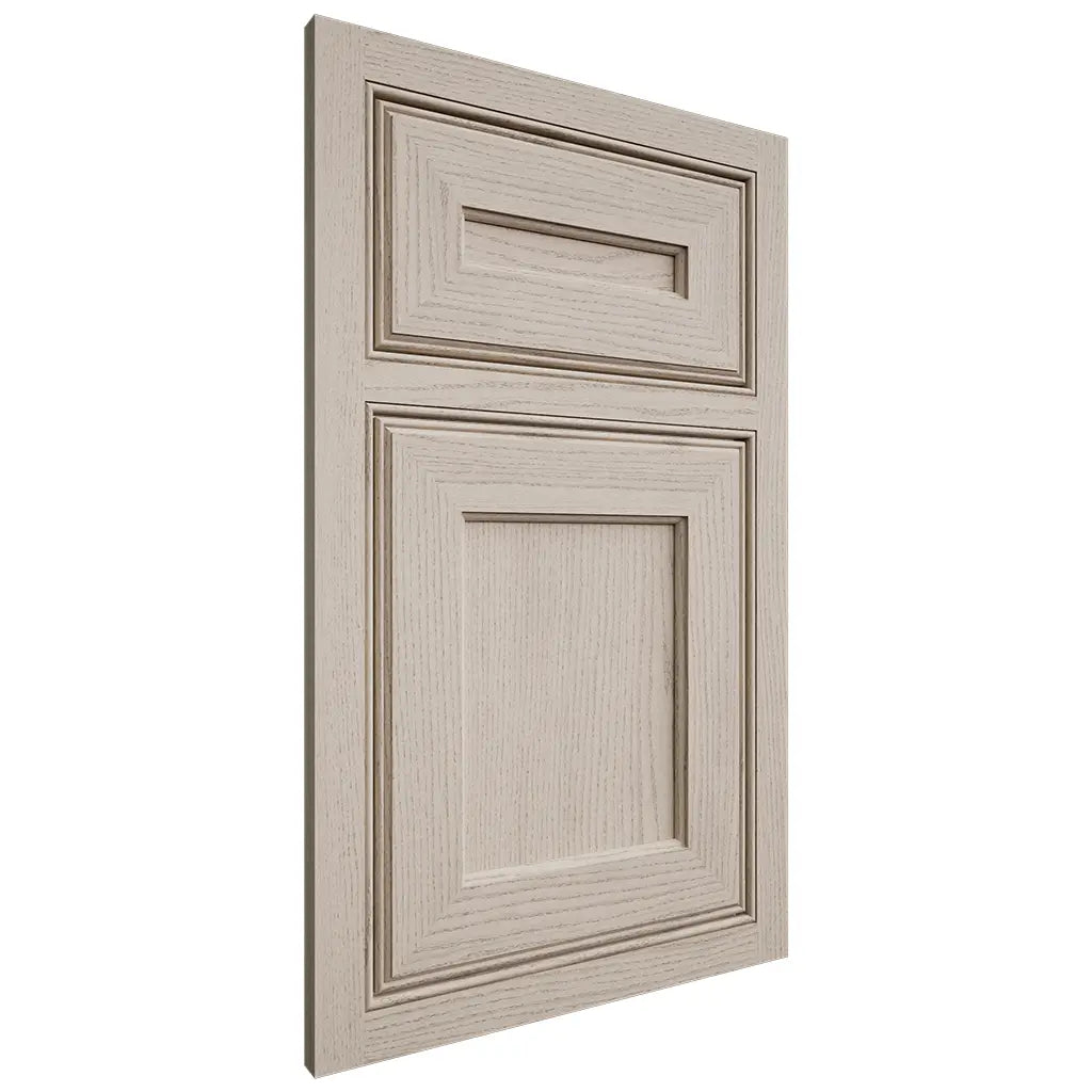 Shiloh Cabinetry Beaded Inset Essex Walnut Plain Cut Seagull Door