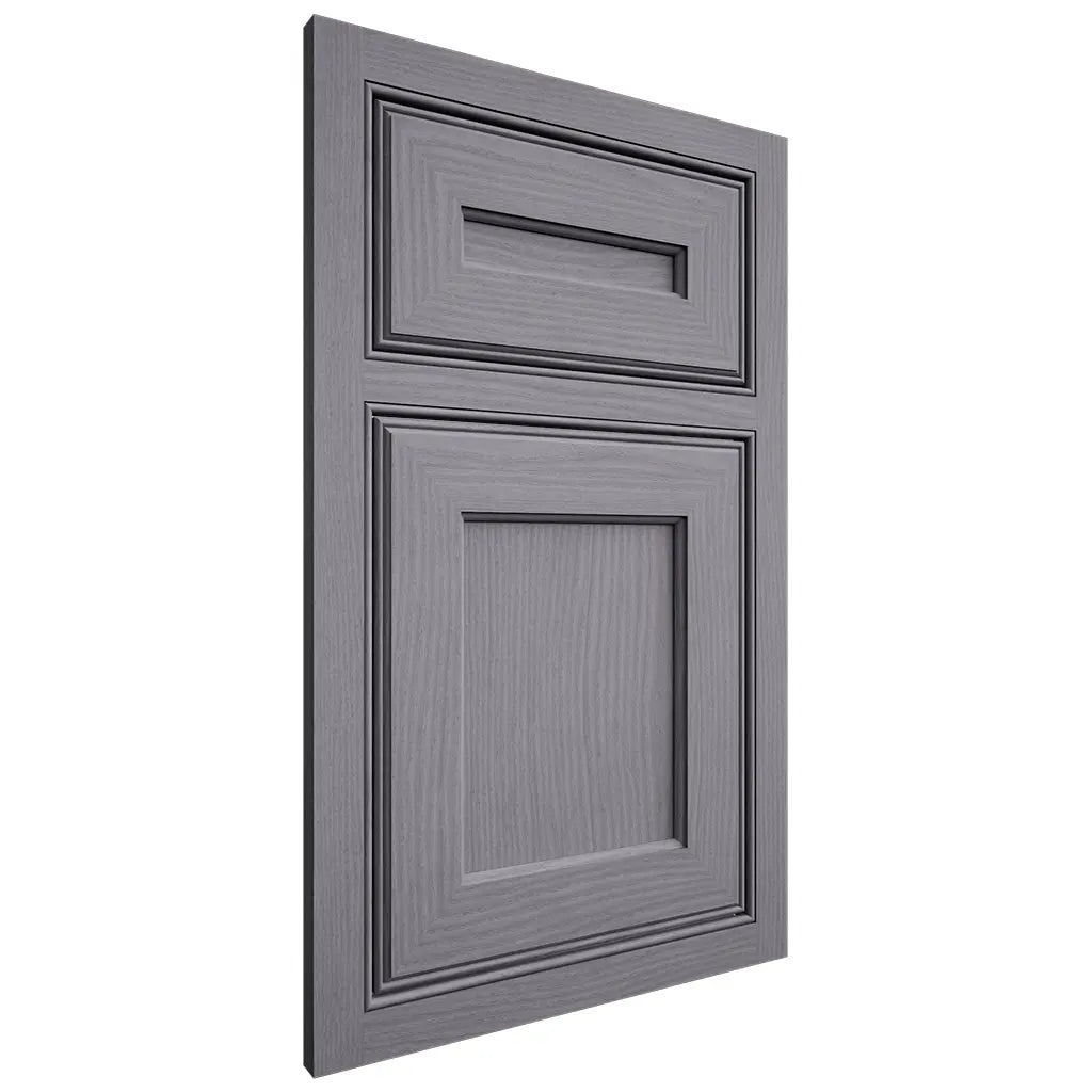 Shiloh Cabinetry Beaded Inset Essex White Oak Plain Cut Cadet Door