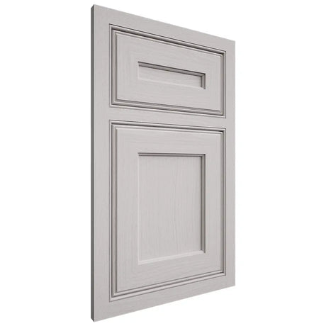 Shiloh Cabinetry Beaded Inset Essex White Oak Plain Cut Cotton Door