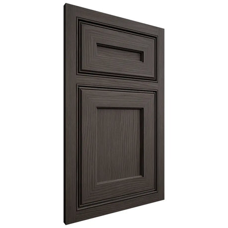 Shiloh Cabinetry Beaded Inset Essex White Oak Plain Cut Creekside Door