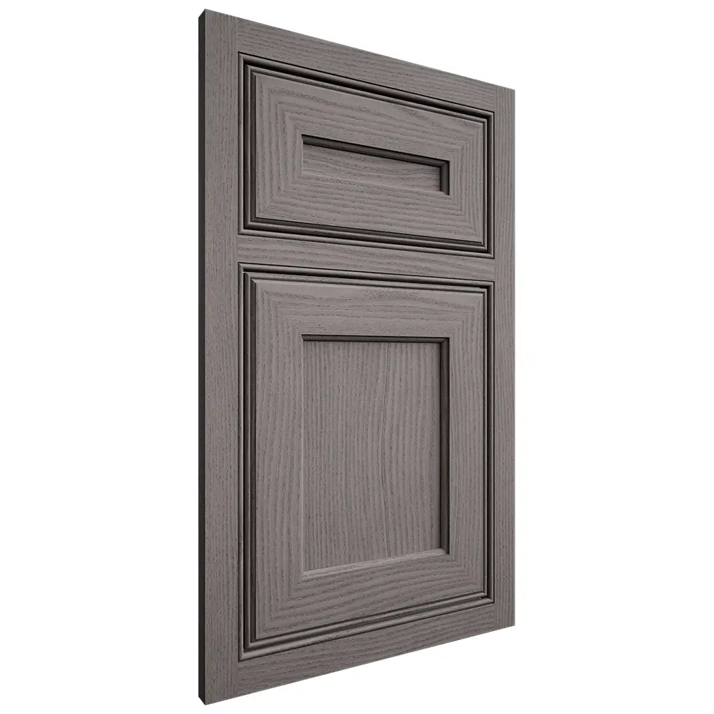 Shiloh Cabinetry Beaded Inset Essex White Oak Plain Cut Flagstone Door