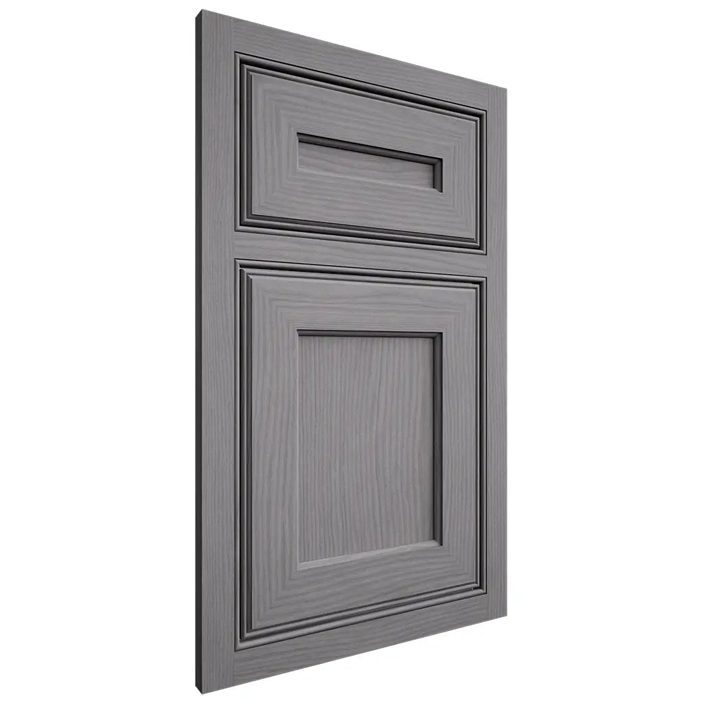 Shiloh Cabinetry Beaded Inset Essex White Oak Plain Cut Sterling Door