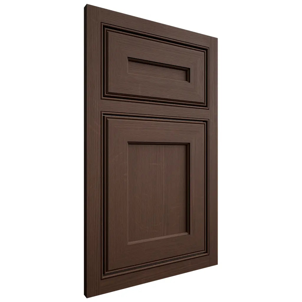Shiloh Cabinetry Beaded Inset Essex White Oak Quarter Sawn Braun Door