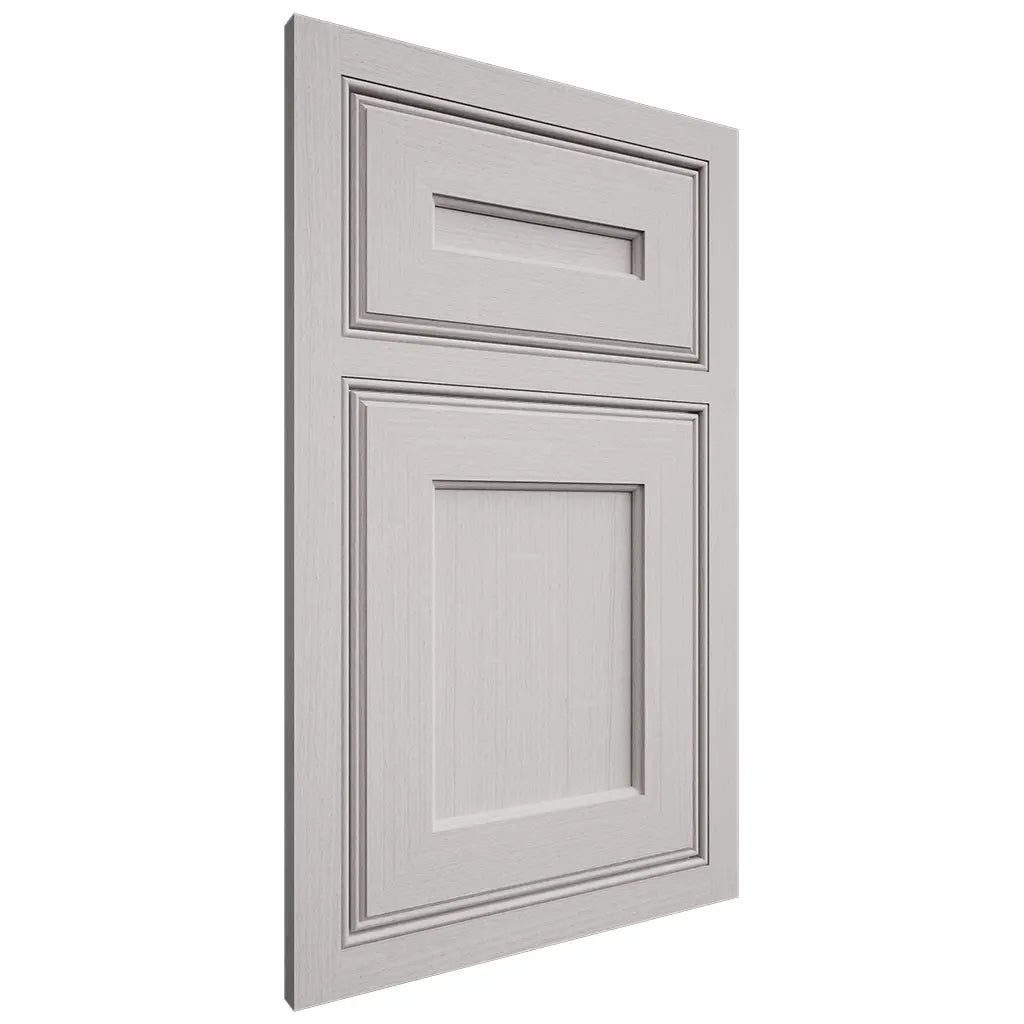 Shiloh Cabinetry Beaded Inset Essex White Oak Quarter Sawn Cotton Door