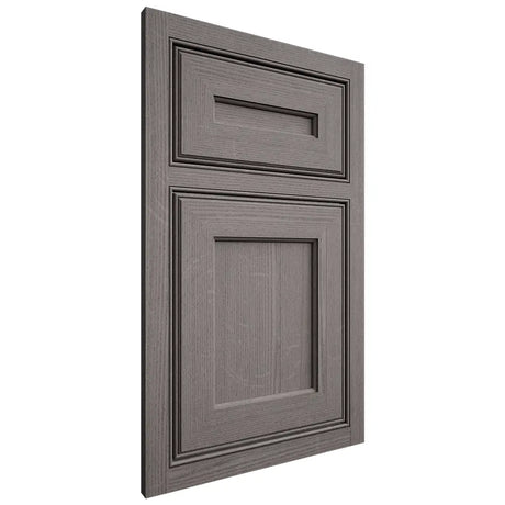 Shiloh Cabinetry Beaded Inset Essex White Oak Quarter Sawn Flagstone Door