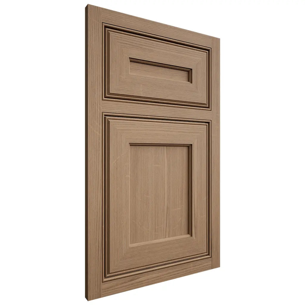 Shiloh Cabinetry Beaded Inset Essex White Oak Quarter Sawn Natural Door