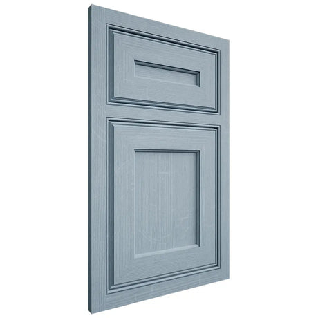 Shiloh Cabinetry Beaded Inset Essex White Oak Quarter Sawn Sky Door