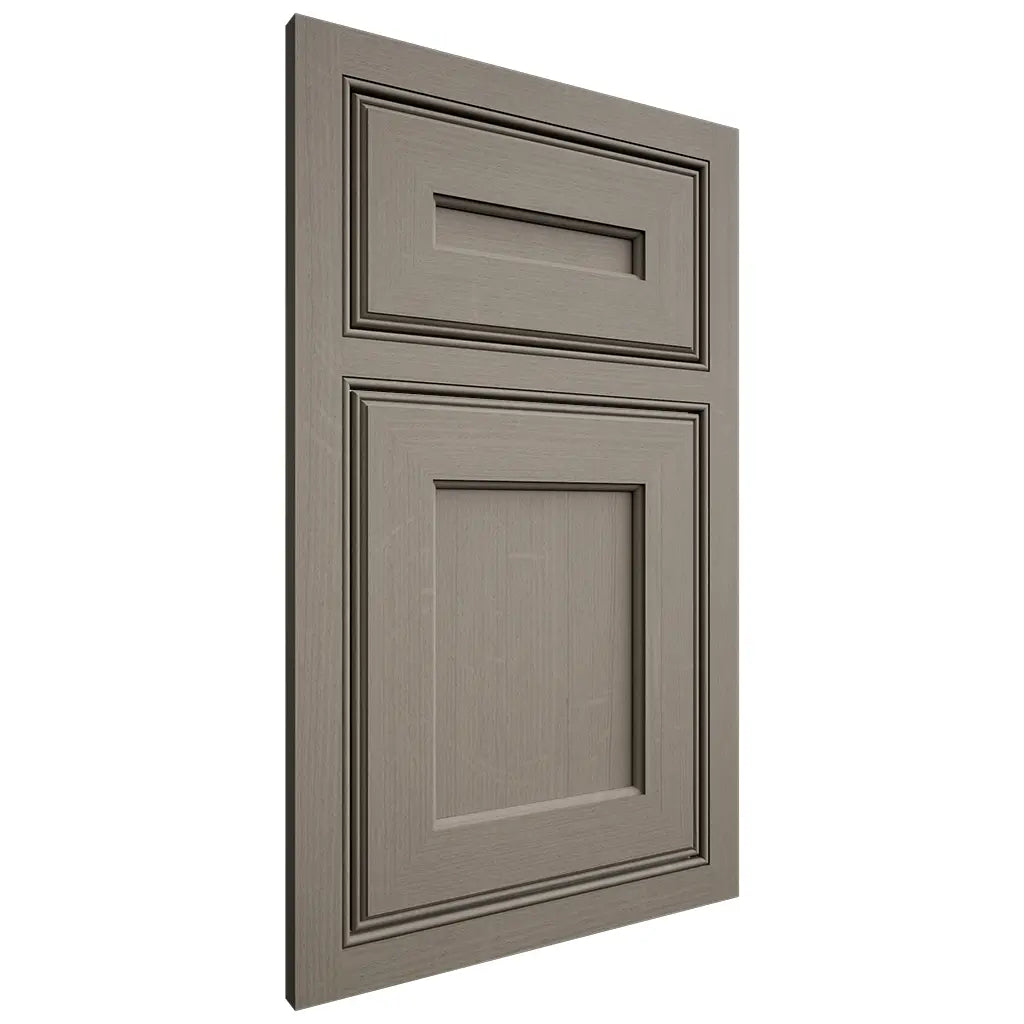Shiloh Cabinetry Beaded Inset Essex White Oak Quarter Sawn Thyme Door