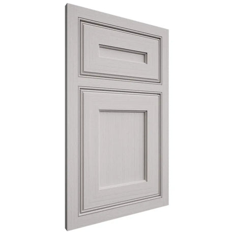 Shiloh Cabinetry Beaded Inset Essex White Oak Rift Cut Cotton Door
