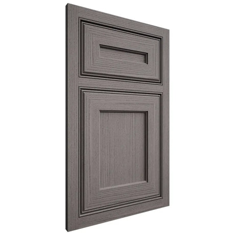 Shiloh Cabinetry Beaded Inset Essex White Oak Rift Cut Flagstone Door