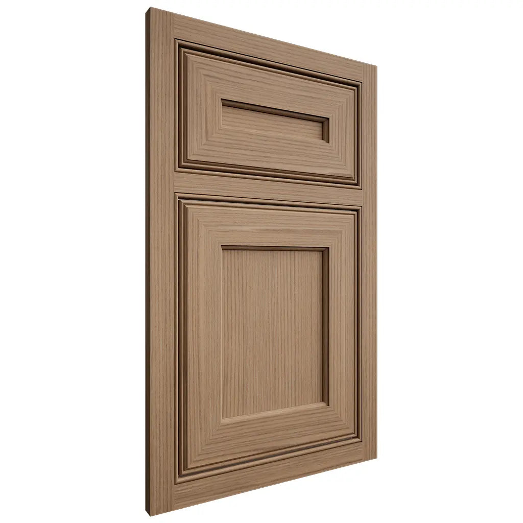 Shiloh Cabinetry Beaded Inset Essex White Oak Rift Cut Natural Door