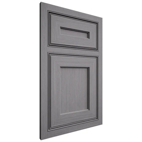 Shiloh Cabinetry Beaded Inset Essex White Oak Rift Cut Sterling Door
