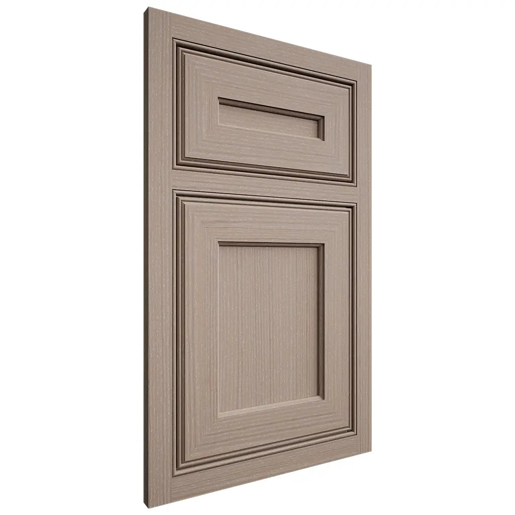 Shiloh Cabinetry Beaded Inset Essex White Oak Rift Cut Whitewash Door