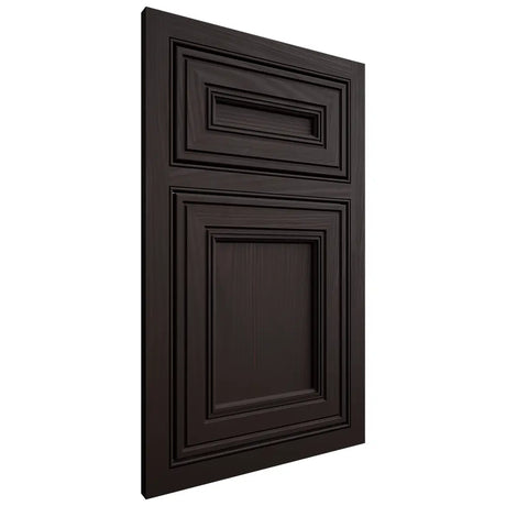 Shiloh Cabinetry Beaded Inset Glenbrook Alder Plain Cut Espresso Door