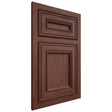 Shiloh Cabinetry Beaded Inset Glenbrook Cherry Plain Cut Bourbon Door