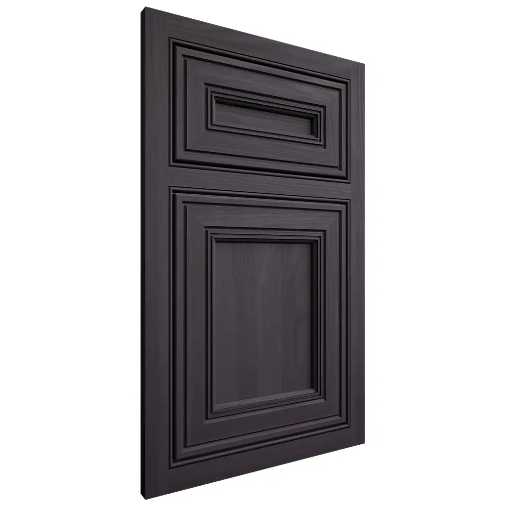 Shiloh Cabinetry Beaded Inset Glenbrook Hickory Plain Cut Harbor Door