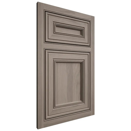 Shiloh Cabinetry Beaded Inset Glenbrook Hickory Plain Cut Sterling Door