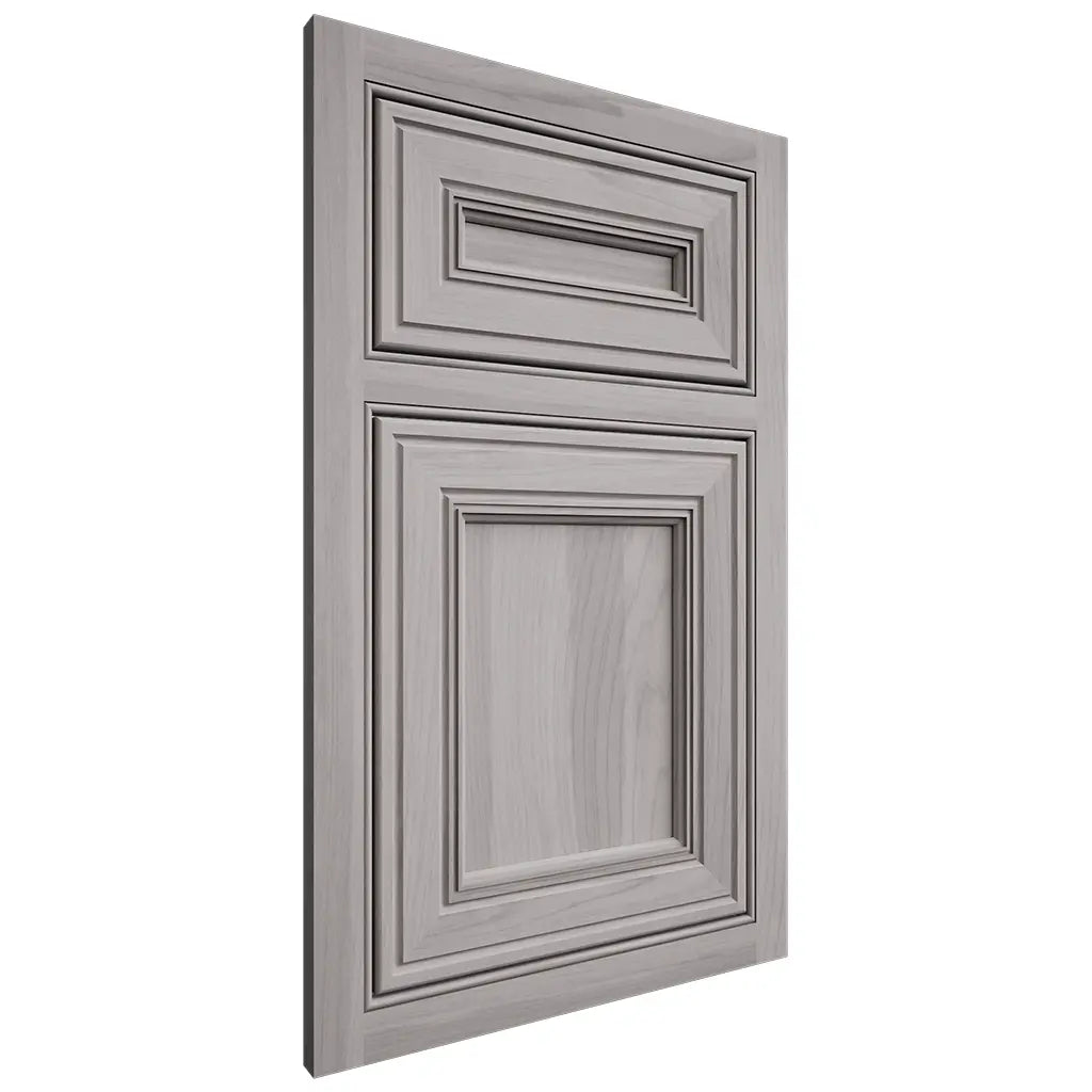 Shiloh Cabinetry Beaded Inset Glenbrook Hickory Plain Cut Stratus Door