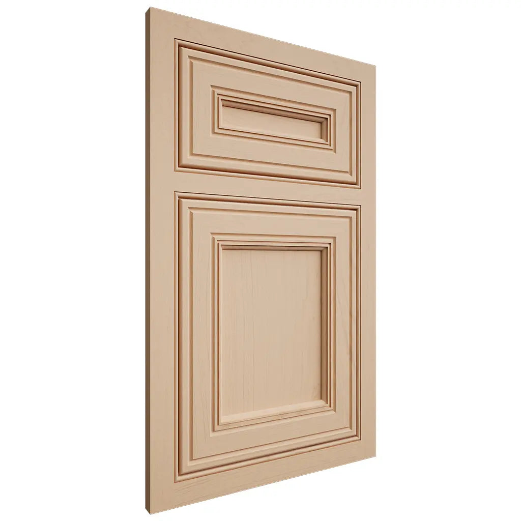 Shiloh Cabinetry Beaded Inset Glenbrook Maple Plain Cut Natural Door
