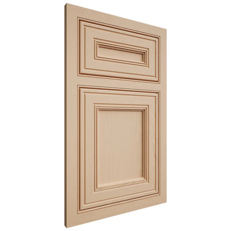 Shiloh Cabinetry Beaded Inset Glenbrook Maple Plain Cut Natural Door