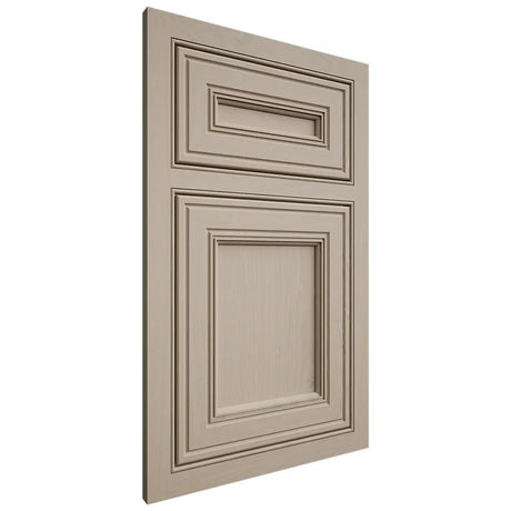 Shiloh Cabinetry Beaded Inset Glenbrook Maple Plain Cut Pebble Door