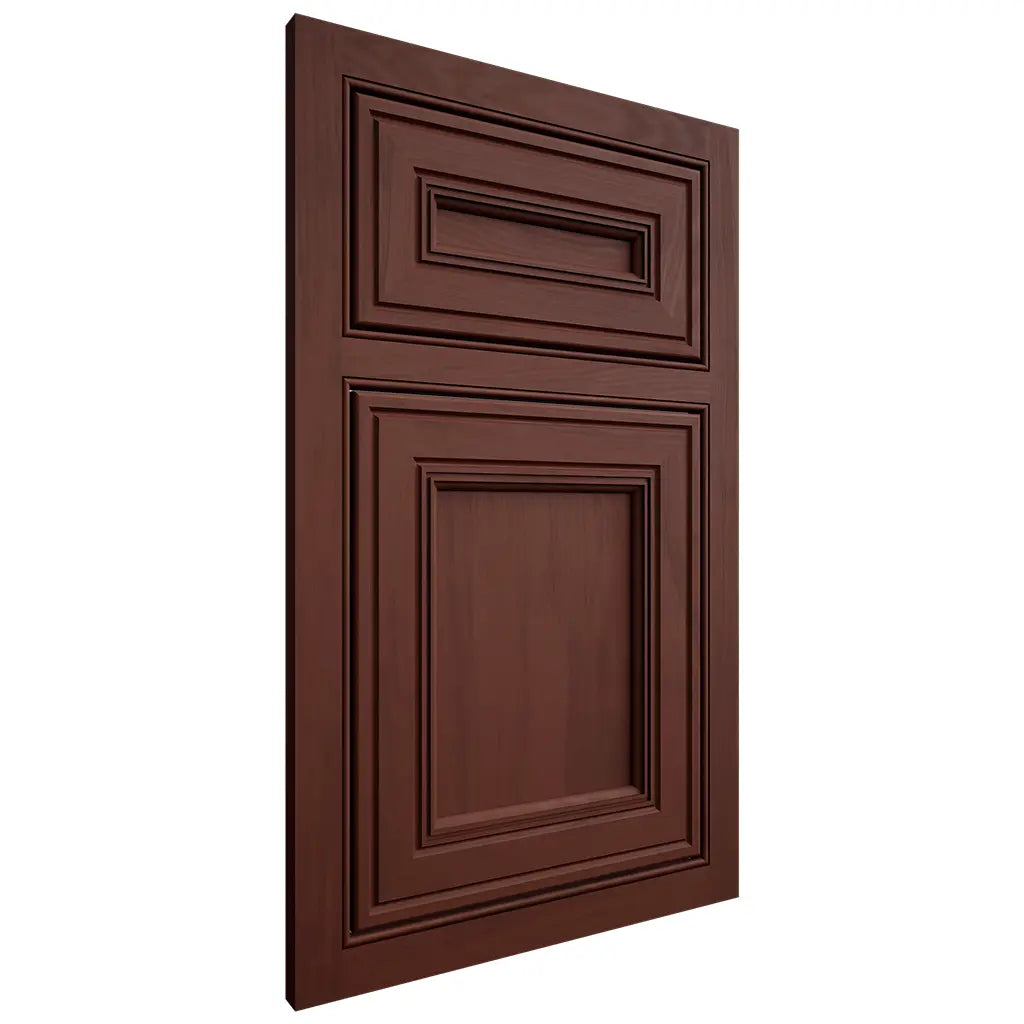 Shiloh Cabinetry Beaded Inset Glenbrook Maple Plain Cut Sable Door