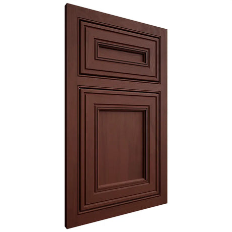 Shiloh Cabinetry Beaded Inset Glenbrook Maple Plain Cut Sable Door