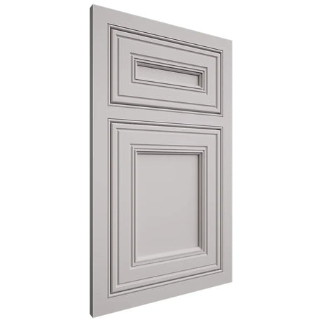 Shiloh Cabinetry Beaded Inset Glenbrook Paintable Light French Gray Door