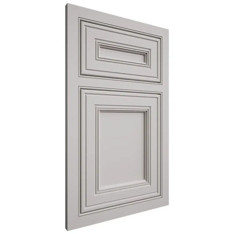 Shiloh Cabinetry Beaded Inset Glenbrook Paintable Mindful Gray Door