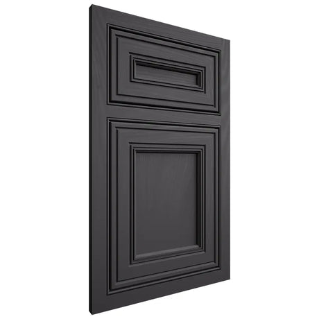 Shiloh Cabinetry Beaded Inset Glenbrook Poplar Plain Cut Cadet Door