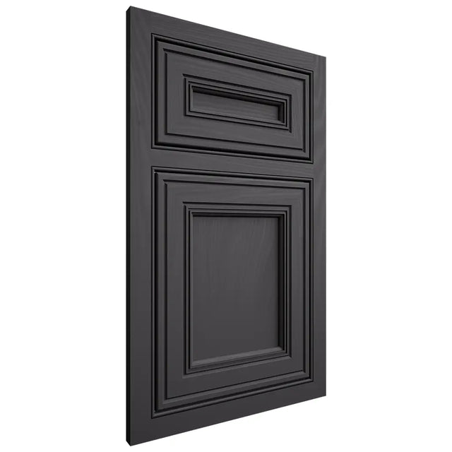 Shiloh Cabinetry Beaded Inset Glenbrook Poplar Plain Cut Cadet Door