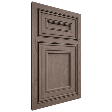 Shiloh Cabinetry Beaded Inset Glenbrook Poplar Plain Cut River Rock Door