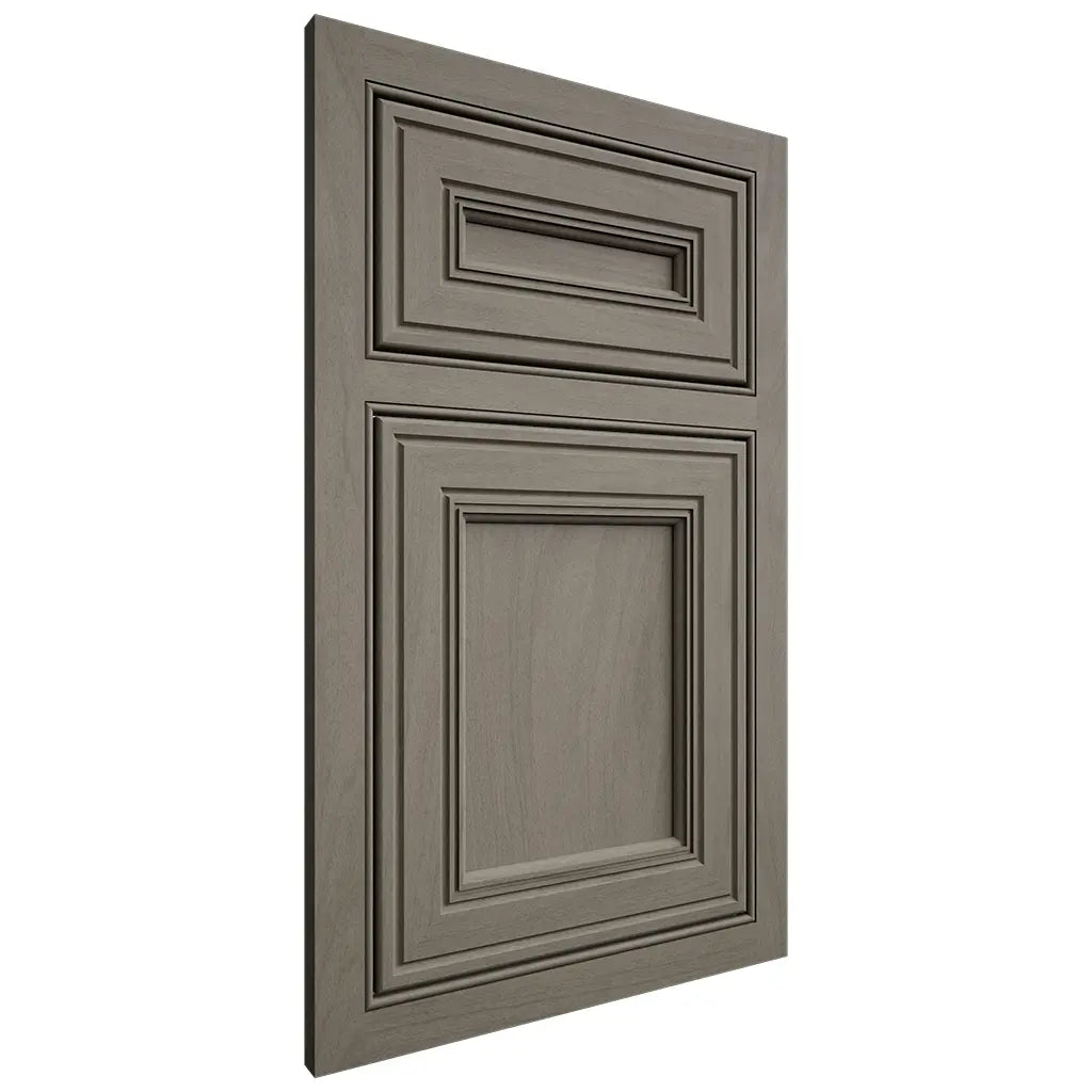 Shiloh Cabinetry Beaded Inset Glenbrook Poplar Plain Cut Thyme Door