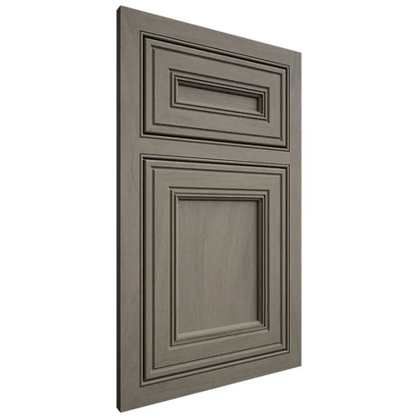 Shiloh Cabinetry Beaded Inset Glenbrook Poplar Plain Cut Thyme Door