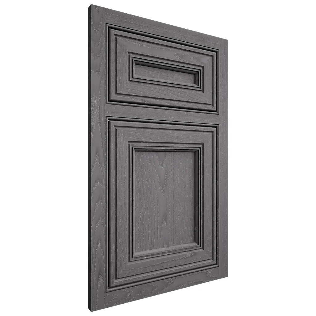 Shiloh Cabinetry Beaded Inset Glenbrook Red Oak Plain Cut Cadet Door