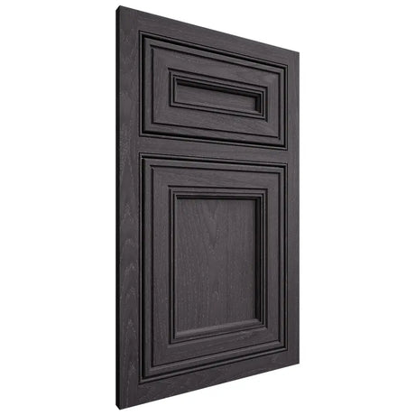 Shiloh Cabinetry Beaded Inset Glenbrook Red Oak Plain Cut Harbor Door