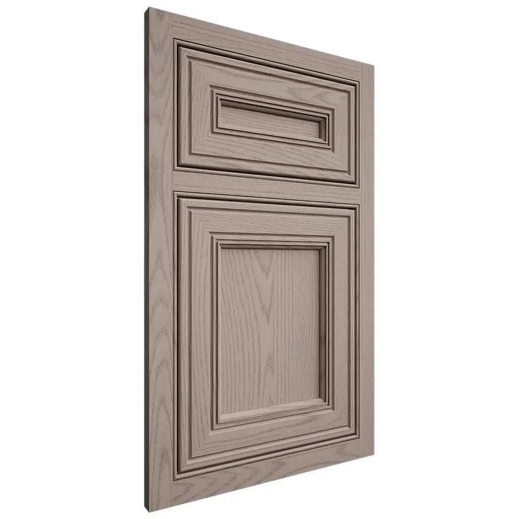 Shiloh Cabinetry Beaded Inset Glenbrook Red Oak Plain Cut Sterling Door