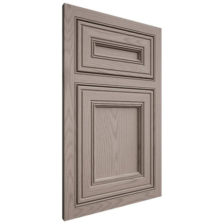 Shiloh Cabinetry Beaded Inset Glenbrook Red Oak Plain Cut Sterling Door