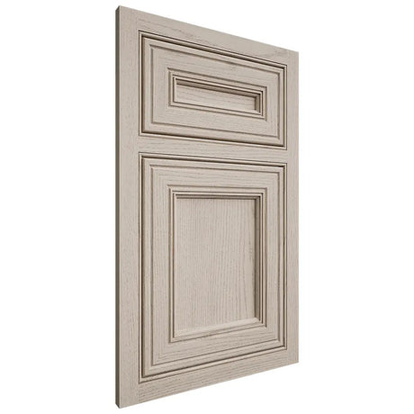 Shiloh Cabinetry Beaded Inset Glenbrook Walnut Plain Cut Seagull Door