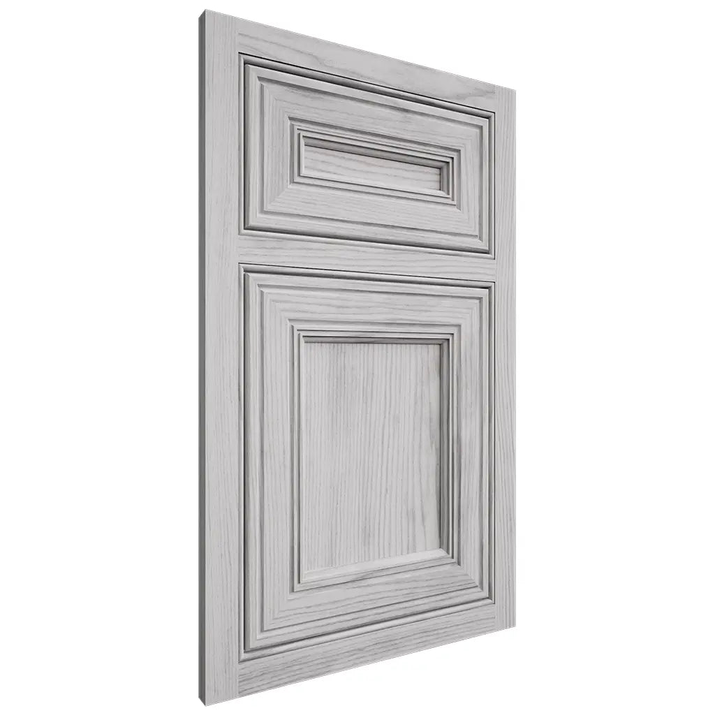 Shiloh Cabinetry Beaded Inset Glenbrook Walnut Plain Cut Stratus Door