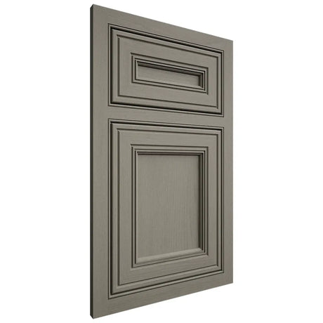 Shiloh Cabinetry Beaded Inset Glenbrook Walnut Plain Cut Thyme Door