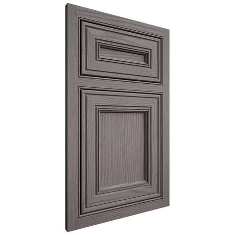 Shiloh Cabinetry Beaded Inset Glenbrook White Oak Plain Cut Flagstone Door