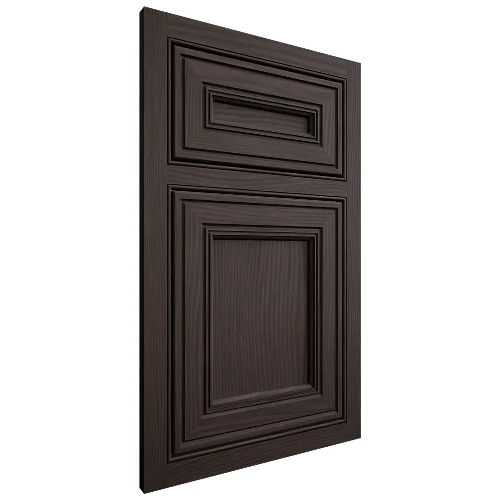 Shiloh Cabinetry Beaded Inset Glenbrook White Oak Plain Cut Morel Door