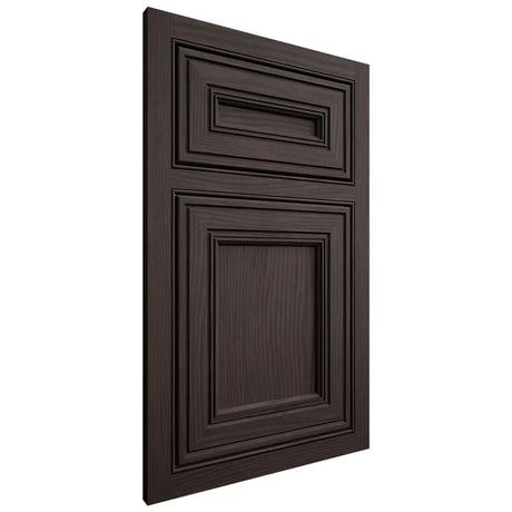 Shiloh Cabinetry Beaded Inset Glenbrook White Oak Plain Cut Morel Door