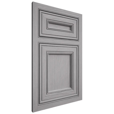 Shiloh Cabinetry Beaded Inset Glenbrook White Oak Plain Cut Stratus Door