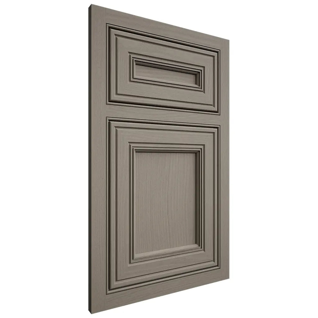 Shiloh Cabinetry Beaded Inset Glenbrook White Oak Plain Cut Thyme Door