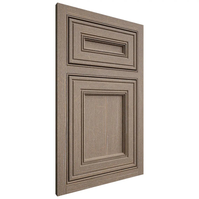 Shiloh Cabinetry Beaded Inset Glenbrook White Oak Quarter Sawn Almond Door