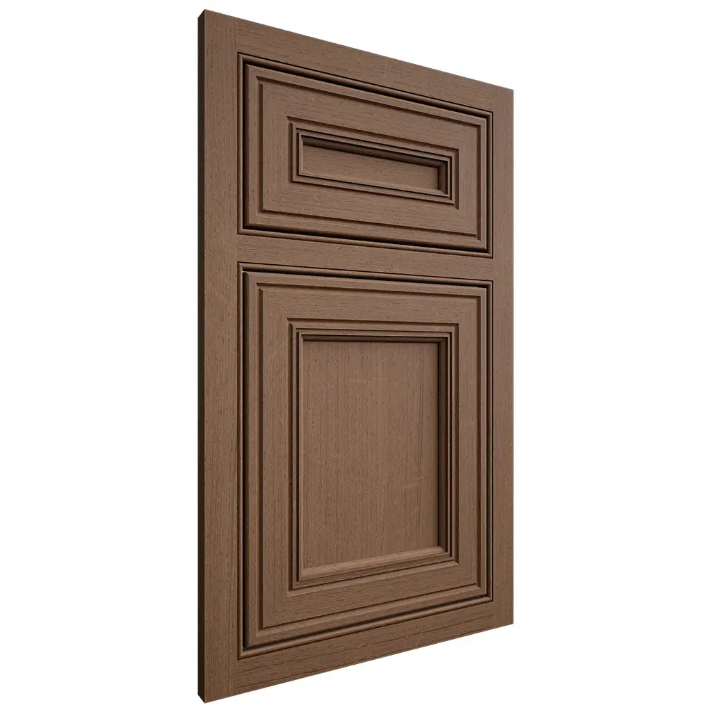 Shiloh Cabinetry Beaded Inset Glenbrook White Oak Quarter Sawn Autumn Door